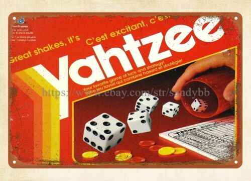 Board Game Yahtzee - 야츠지 1993 다이스 패밀리 보드 게임