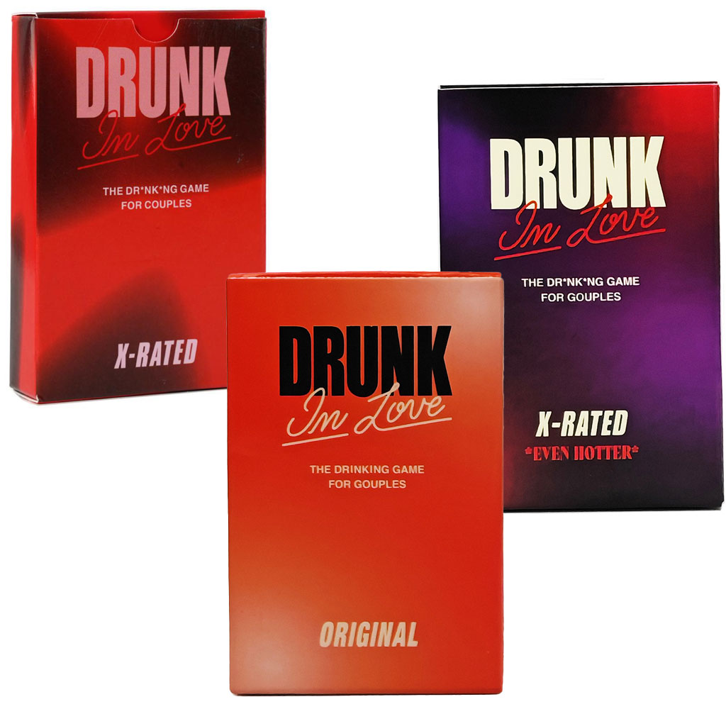 Board Game For Couple - Drunk In Love-오리지널 커플 음주 카드