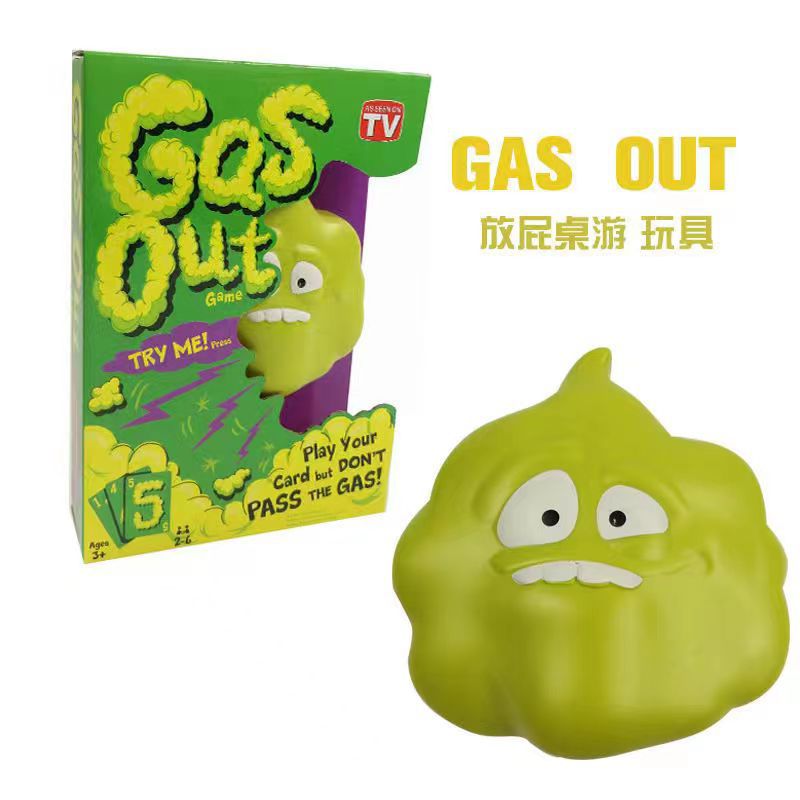 Board Game For 3 Players - 가스 아웃 가족 파티 게임 카드