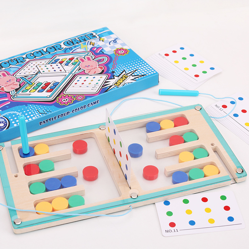 Board Game For 3 Players - 자석 이동식 보드 게임, 2인용 가족