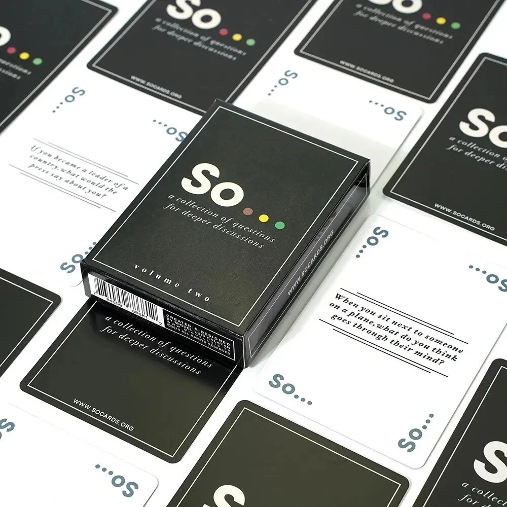 Board Game For Couple - 카드 보드 게임 대화 스타터 질문