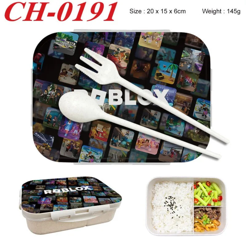 Game Storage Box - 로블록스 도시락 게임 피규어 프린트 도시락