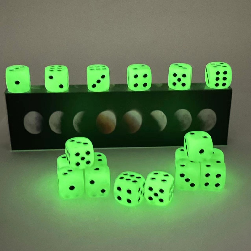 Board Game Yahtzee - 10팩 D6 6면 주사위 DND, MTG,