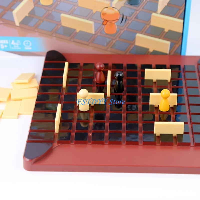 Board Game Path - G6DE 어린이용 우드 보드 게임 3세