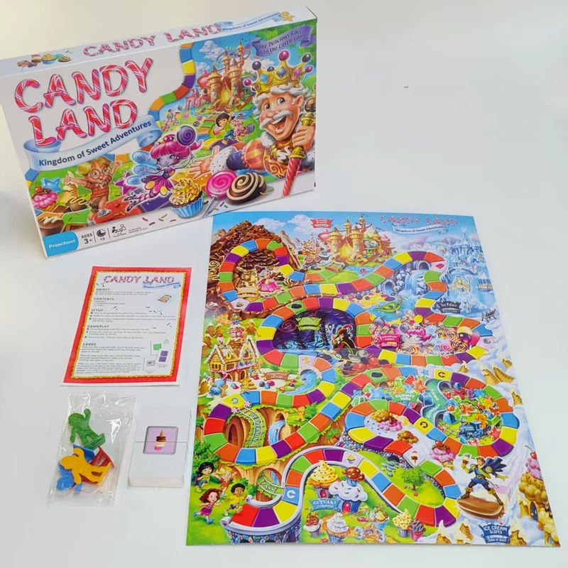 Board Game For 3 Players - 캔디 스위트 어드벤처 보드 게임, 2-4명(3세