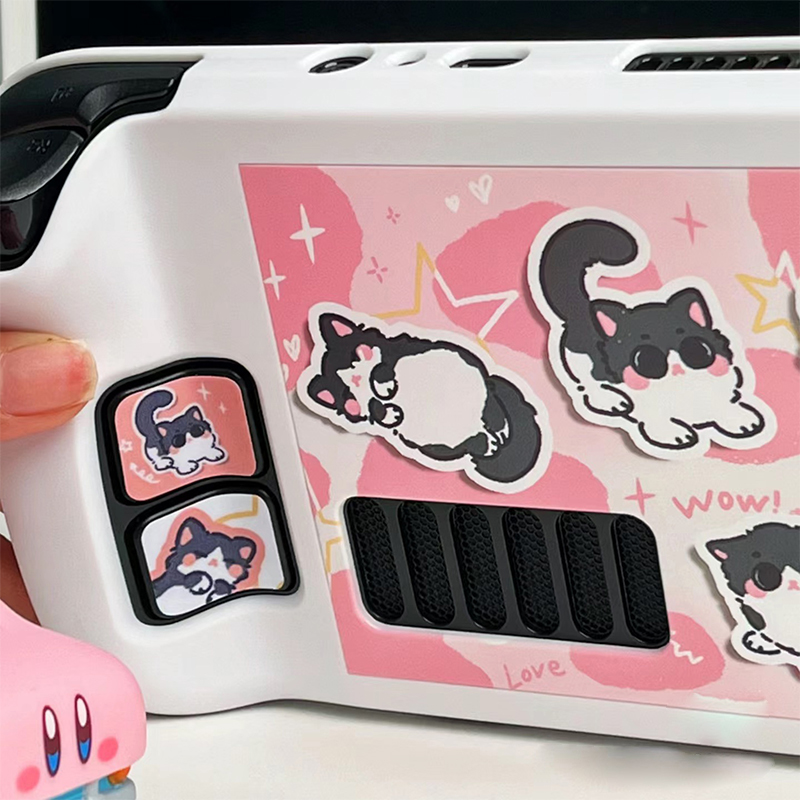 스팀 데크 게임 콘솔을위한 만화 우유 고양이 보호 케이 - Board Game Steam 리뷰 및 가격