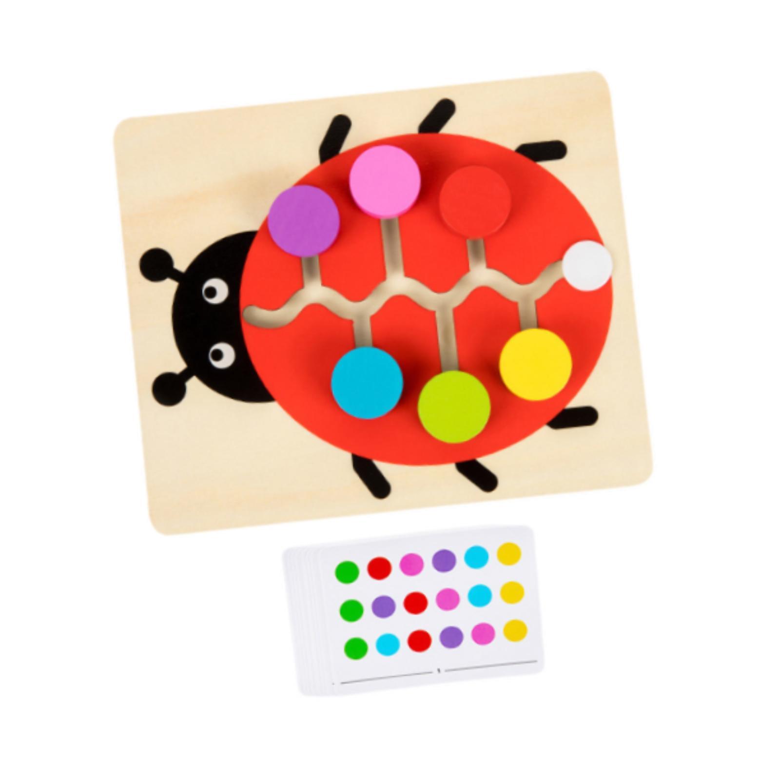 나무 색깔 맞추기 슬라이드 퍼즐 3세 4세 5세 6세  - Board Game Strategi 리뷰 및 가격