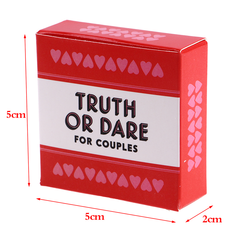 미니 스몰 사이즈 진실 또는 감히 커플 카드 게임 애호 - Board Game For Couple 리뷰 및 가격