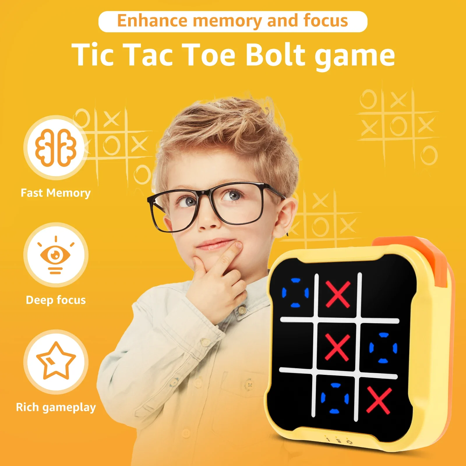 3in1 전자 TIC-TAC-TOE 볼트 체스 게임 다 - Board Game For 3 Players 리뷰 및 가격