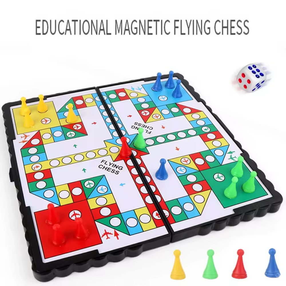 접이식 자석 플라잉 체스 세트, 크롤링 매트, 휴대용  - Board Game Quacks 리뷰 및 가격
