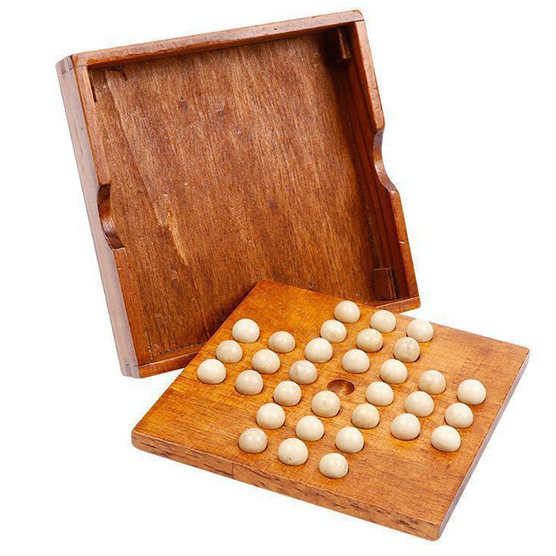 클래식 싱글 플레이어 체스 페그 솔리테어 전략 보드 게 - Board Game Strategi 리뷰 및 가격