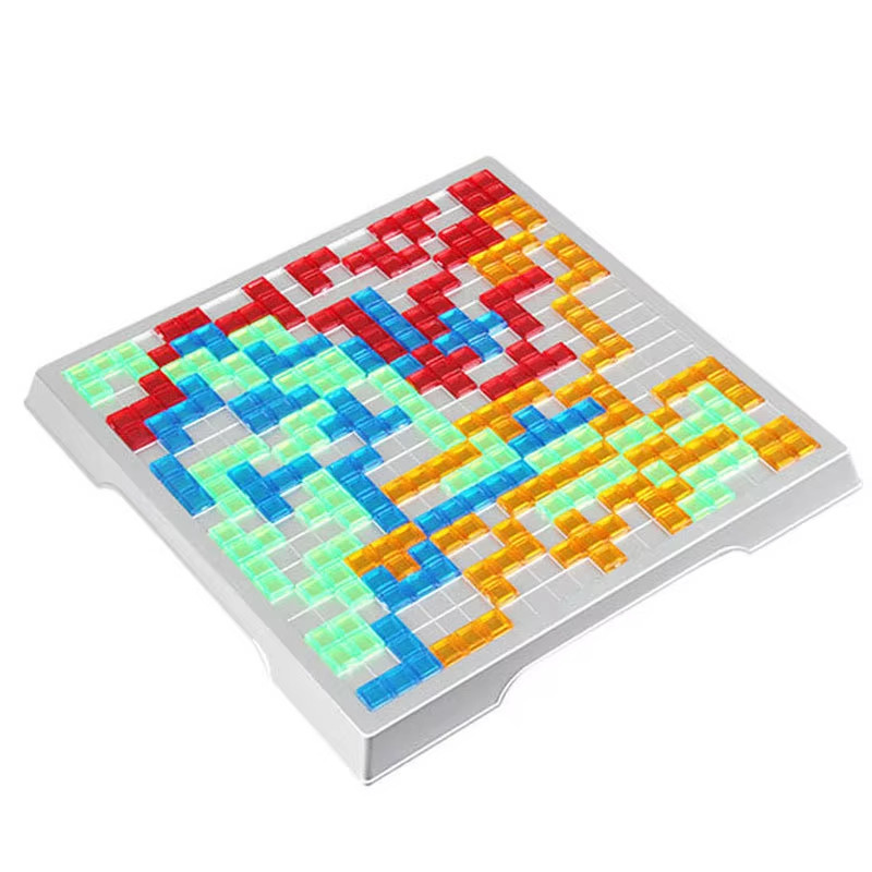 어린이 지적 퍼즐 전략 보드 교육 장난감 컬러 사각형  - Board Game Strategi 리뷰 및 가격